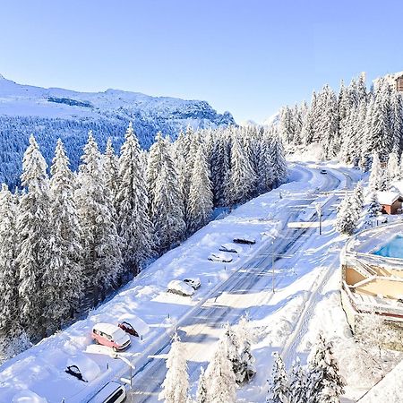 South Facing 2-Bed Apartment With Fireplace, Terrasses Deos Flaine Exterior foto