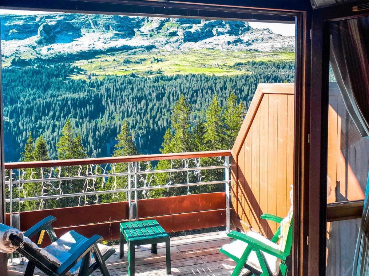 South Facing 2-Bed Apartment With Fireplace, Terrasses Deos Flaine Exterior foto
