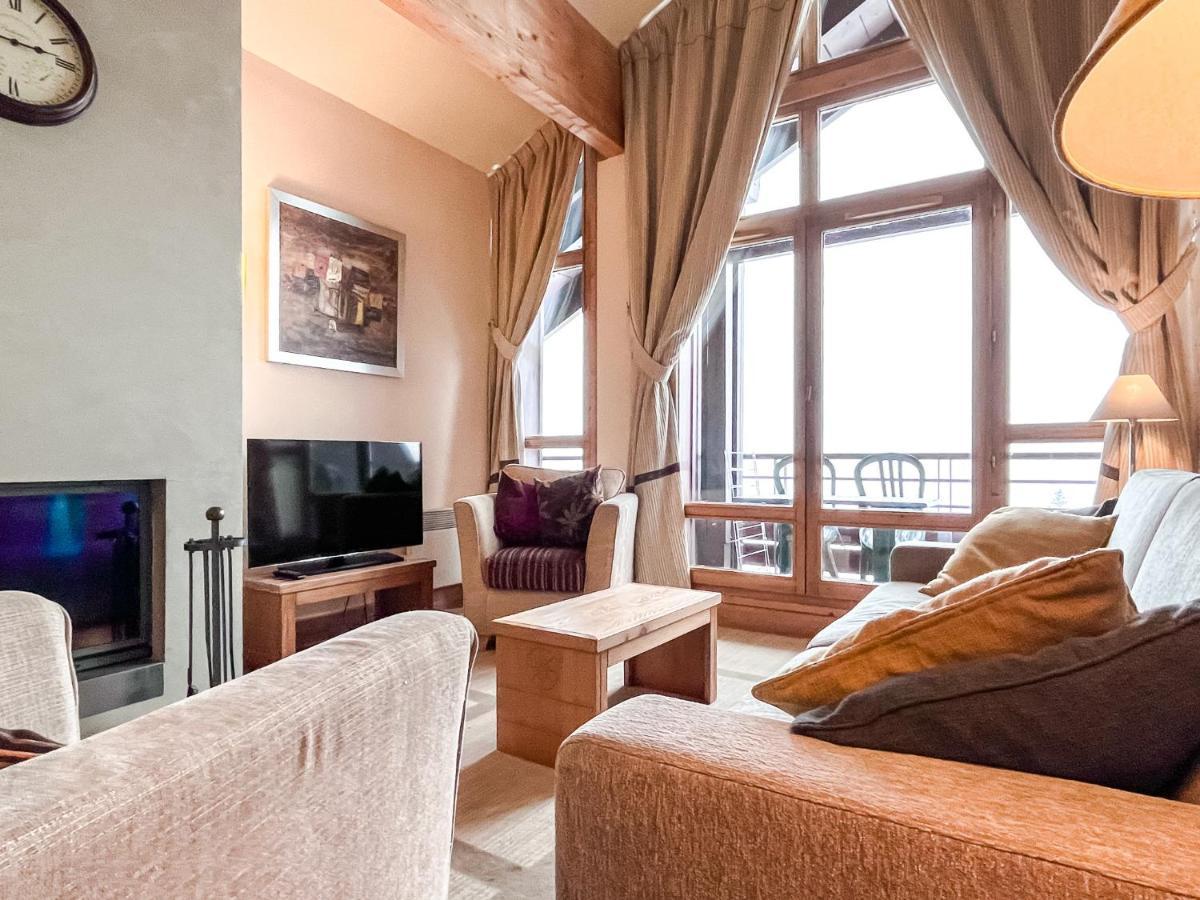 South Facing 2-Bed Apartment With Fireplace, Terrasses Deos Flaine Exterior foto