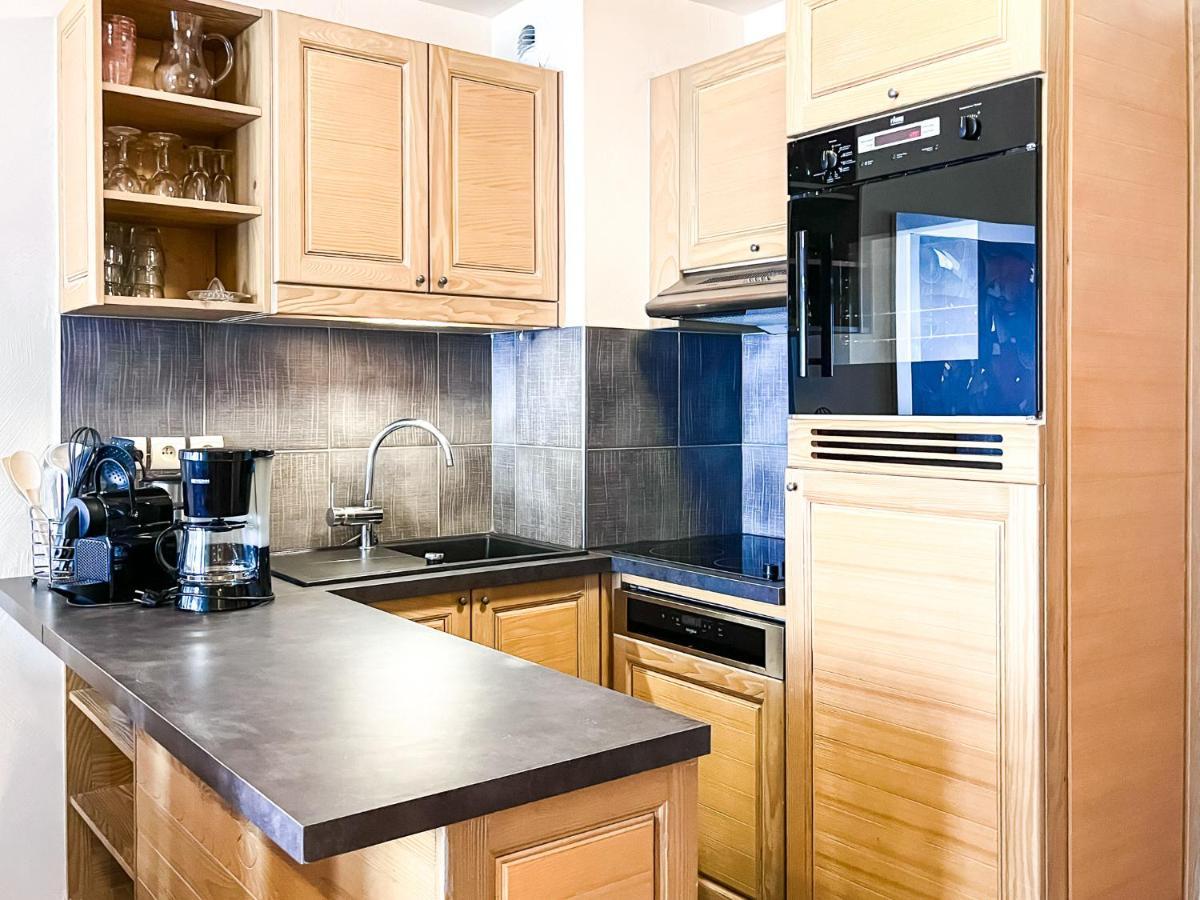 South Facing 2-Bed Apartment With Fireplace, Terrasses Deos Flaine Exterior foto