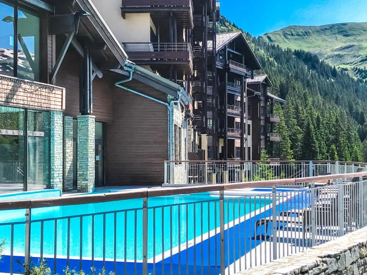 South Facing 2-Bed Apartment With Fireplace, Terrasses Deos Flaine Exterior foto