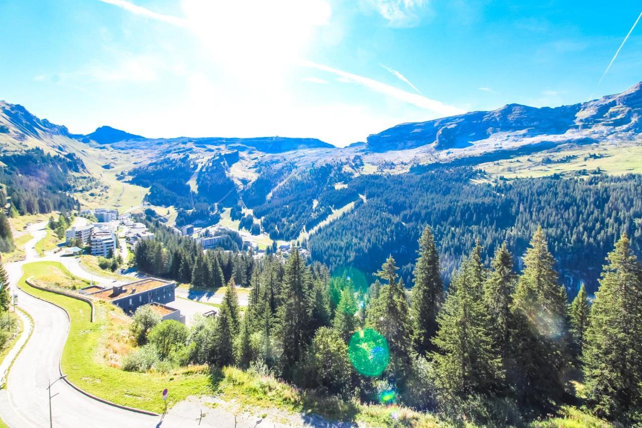 South Facing 2-Bed Apartment With Fireplace, Terrasses Deos Flaine Exterior foto